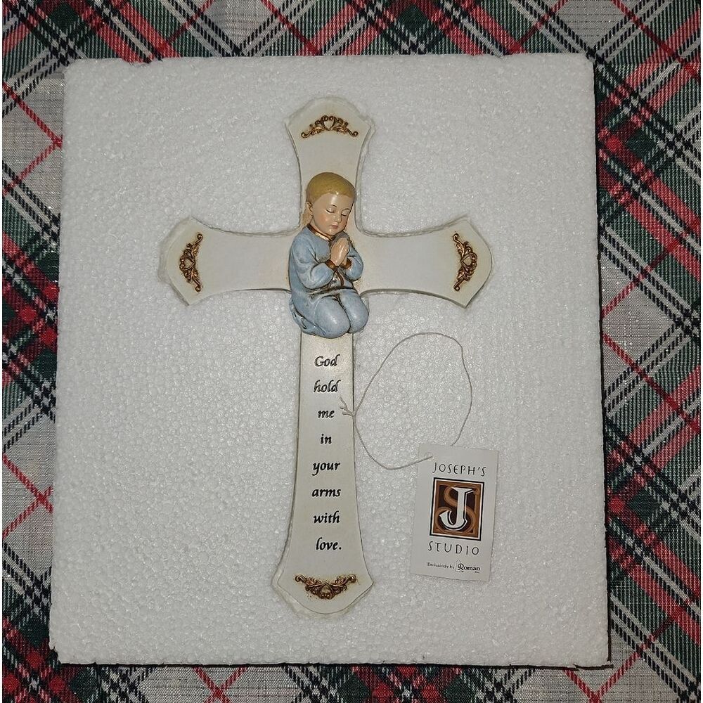 Joseph's Studio The Praying Boy Wall Cross Home Decor